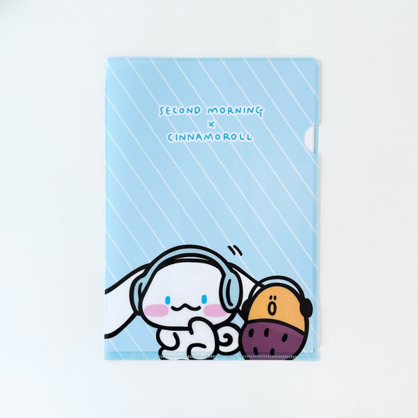 ♡ second morning × sanrio characters ♡ A4 Clear File Set