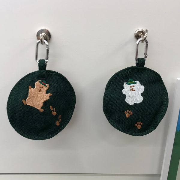 (現貨) - [Dinotaeng] Quokka & Bobo Hat Pouch Keyring