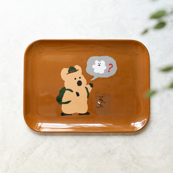 [Dinotaeng] Quokka & BOBO in the Woods Tray