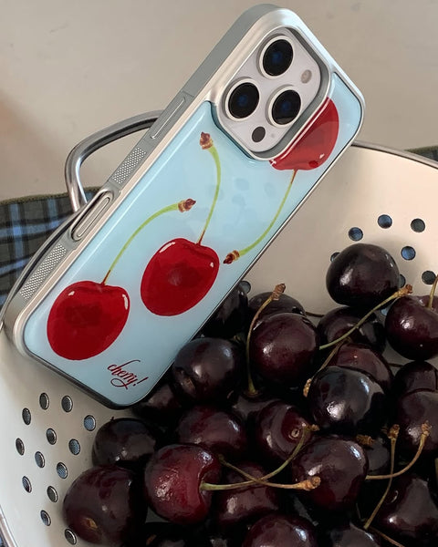 [aeeg] Cherry Silver Epoxy Case