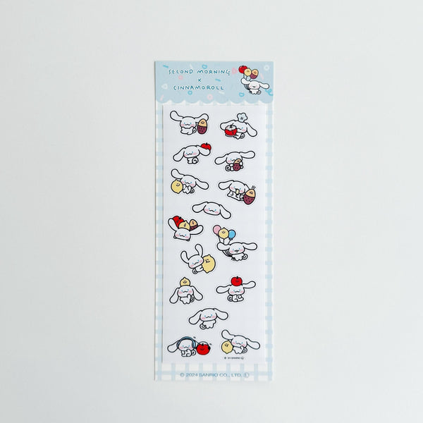 ♡ second morning × sanrio characters ♡ Removable PVC Stickers