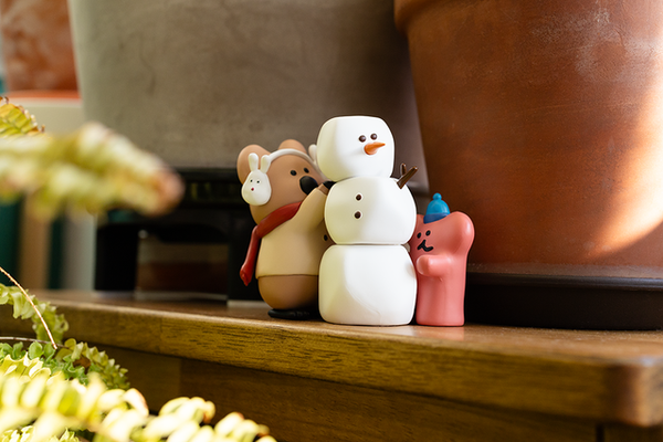 [Dinotaeng] Snowman Stack Mini Figure