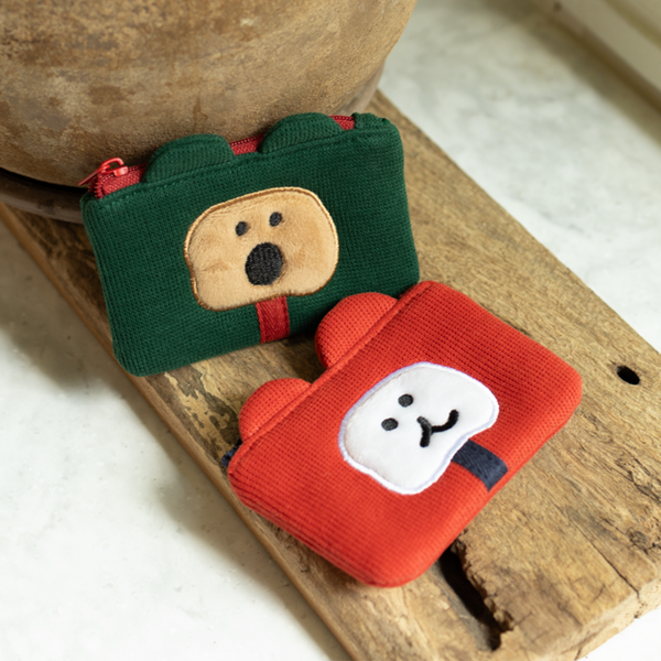 [Dinotaeng] Quokka & BOBO in Sleepingbag Card Holder