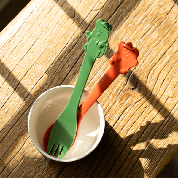 [Dinotaeng] Quokka & BOBO Picnic Cutlery Set