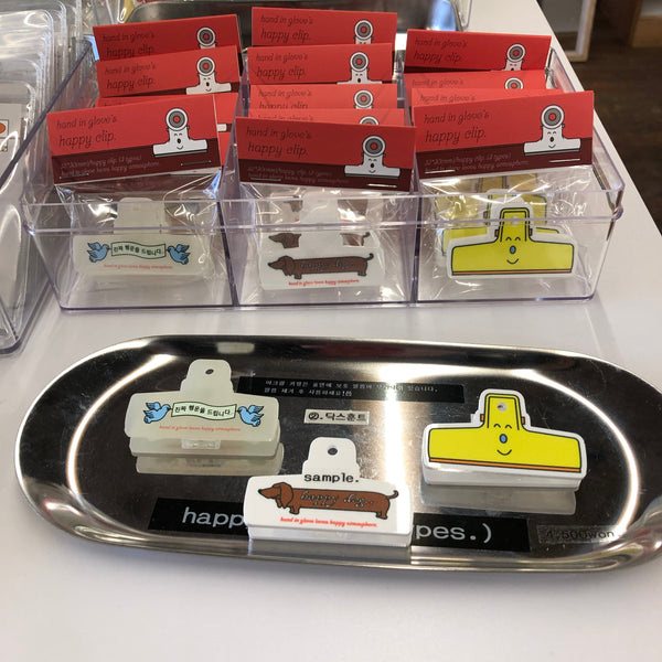 [hand in glove] Happy Clip (3Types)