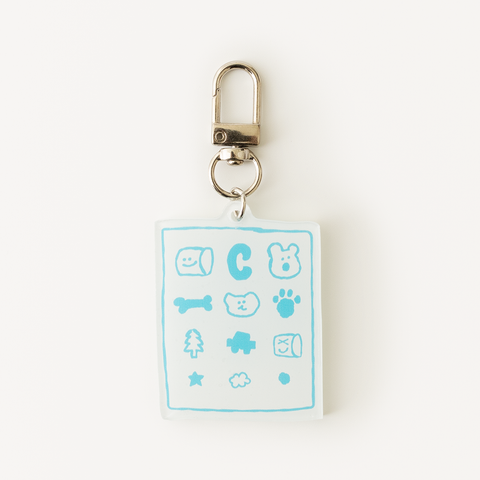 [Dinotaeng] Quokka Eyesight Test Keyring