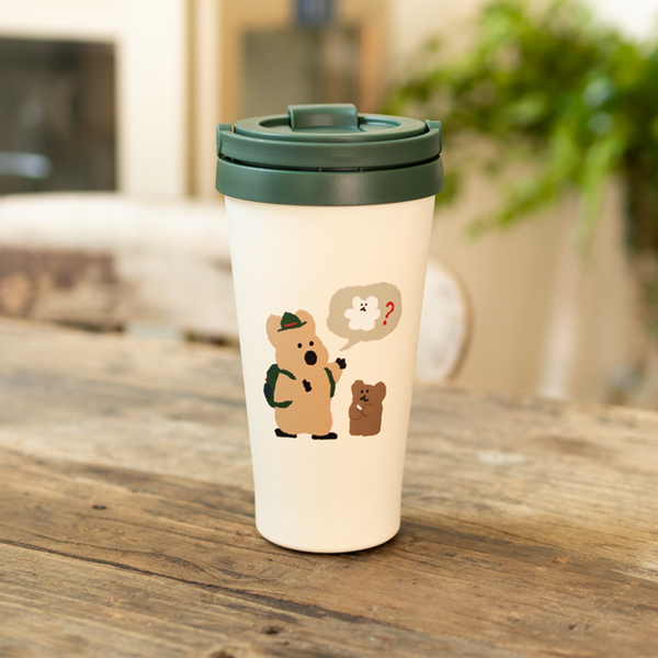 [Dinotaeng] Quokka & BOBO in the Woods Tumbler 500ml