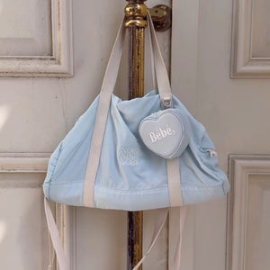 [NOIRNINE] Bébé Nylon Bag (SKY BLUE)