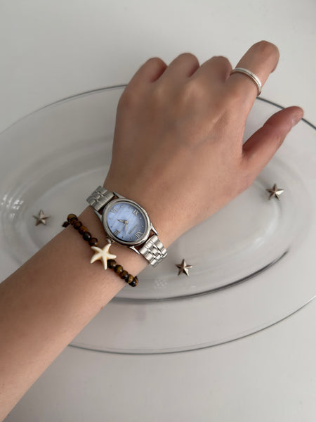 Oval Metal Watch 2Colour