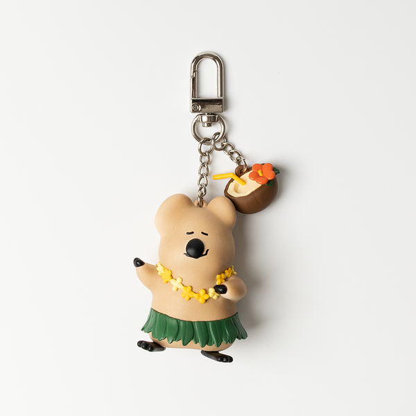 [Dinotaeng] Tanning QUOK & BOBO Keychain