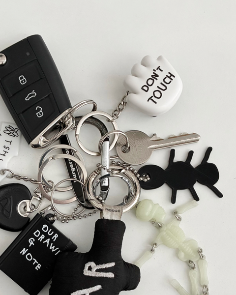 [No Plastic Sunday x INAPSQUARE] Clicker Keyring | 按壓鎖匙扣