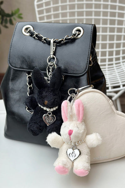 [engbrox] Honey Bunny Heart Keyring