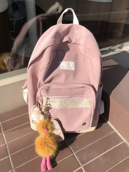 [ovuni] BON VOYAGE BACKPACK - MAUVE PINK