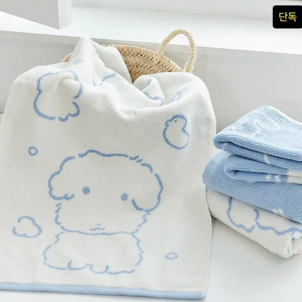 [GANADI] 가나디 Towel 4P Set | 柔軟純棉毛巾禮盒 (4入組)