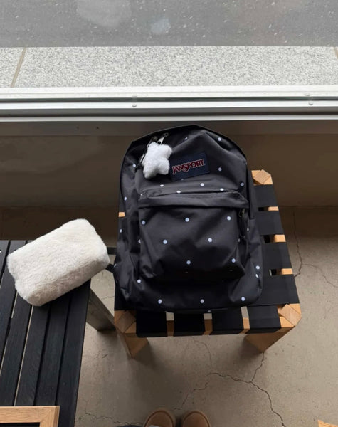 [JANSPORT] POLKA DOT BLACK