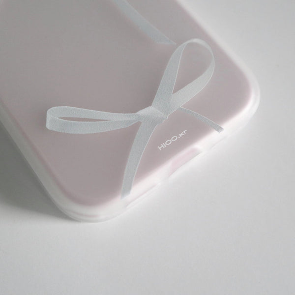 [hioo.kr] Fog Ribbon Jelly Hard Case