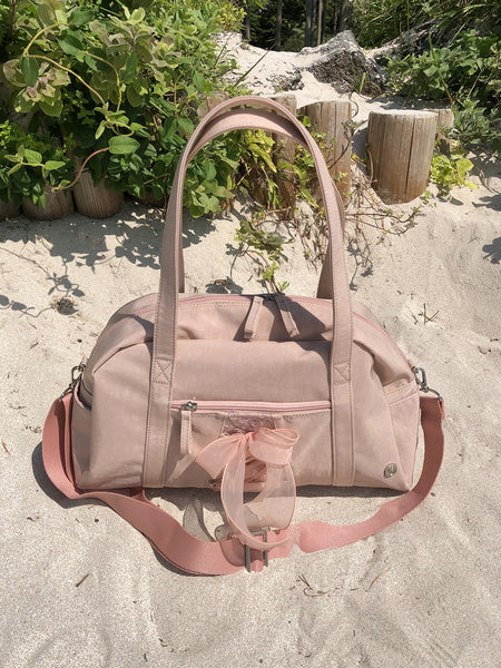 [ovuni] DAILY RIBBON GYM BAG (NUDE PINK)