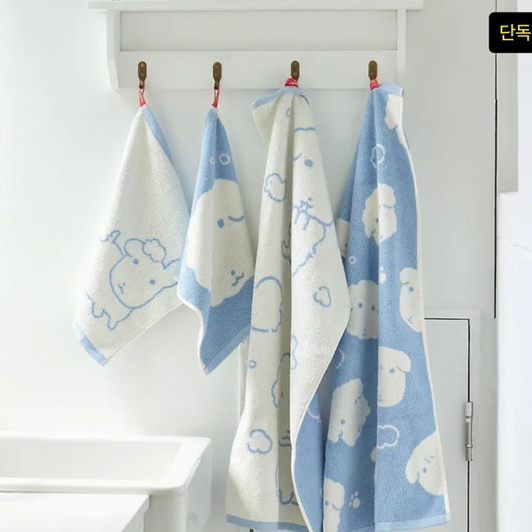 [GANADI] 가나디 Towel 4P Set | 柔軟純棉毛巾禮盒 (4入組)