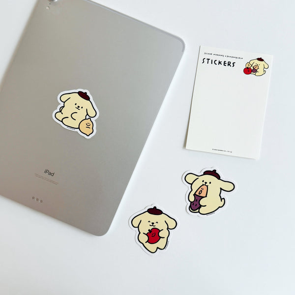 ♡ second morning × sanrio characters ♡ Die-cut Removable Sticker Set