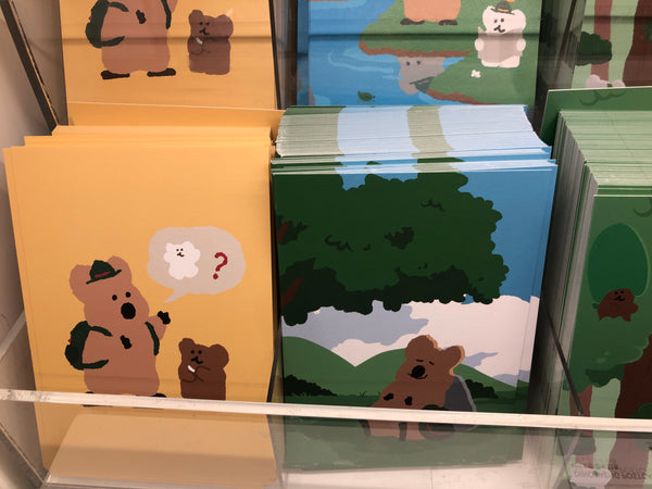 [Dinotaeng] Quokka & BOBO in the WOODS Pop Up - STATIONARY