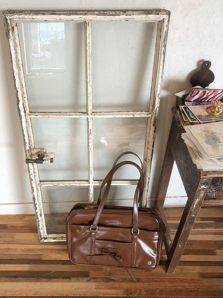[ovuni] CLASSIC RIBBON SCHOOLBAG VINTAGE BROWN