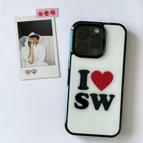 [rincomma] [custom] I LOVE~ Phone Case (文字請在結帳時備註)