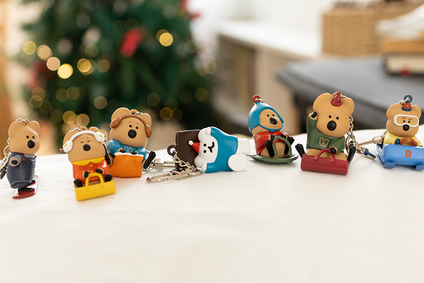 [Dinotaeng] COCOCUP - ICE SLEDGING KEYCHAIN