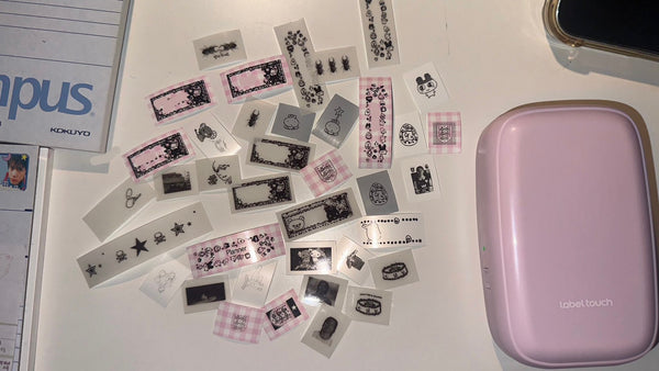 𓏲 ๋࣭  ࣪ ˖ Bluetooth Label Printer 🖨️