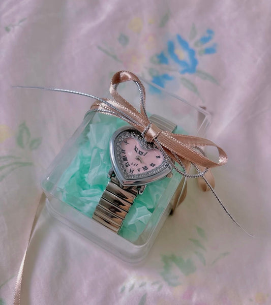 [eee space] Cupid Watch (Light Pink / Ivory)