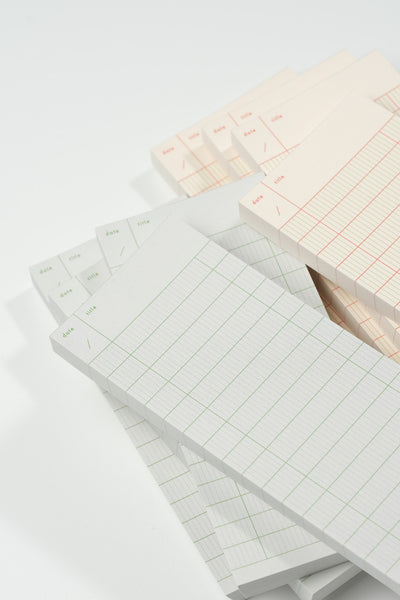 [analogue keeper] Checklist memopad