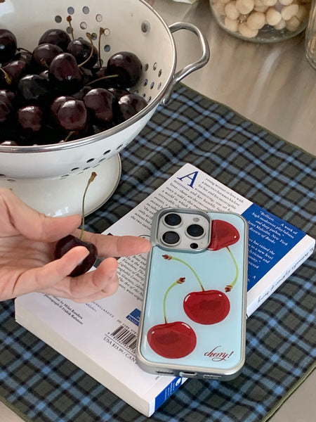 [aeeg] Cherry Silver Epoxy Case