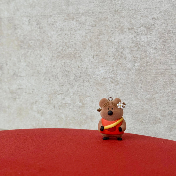 [Dinotaeng x Mtime] 呆萌町精緻小巧可愛爆棚植絨掛件 (Random)