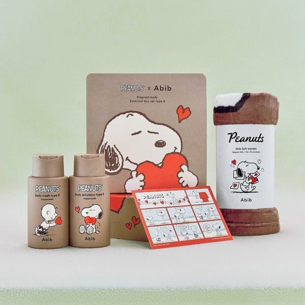 [PEANUTS x Abib] Fragrant Body Wash & Lotion Duo Set