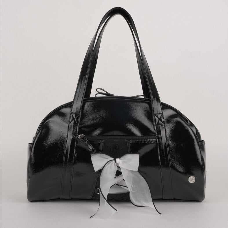 [ovuni] DAILY RIBBON GYM BAG Enamel Black