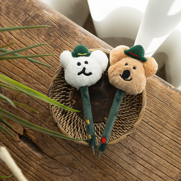 [Dinotaeng] Quokka & BOBO in the Woods Plush Pen