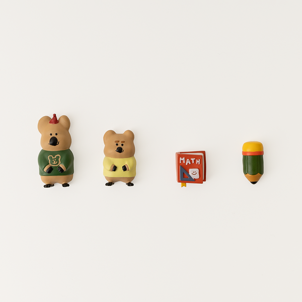 [Dinotaeng] Quokka in School Magnet Set (4Types)