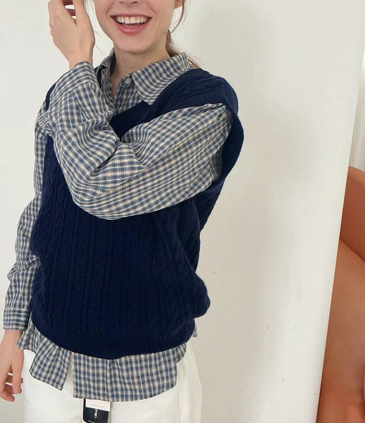 少量現貨!! ♡ o'pparel ♡ Autumn Checkered Shirt (3 colours)