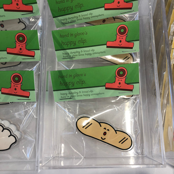 [hand in glove] Happy Clip (Green)