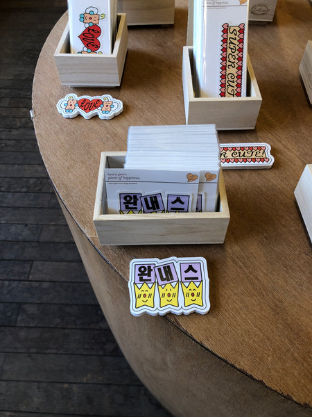 [hand in glove] Piece of Happiness Sticker (22 Types)