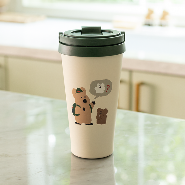 [Dinotaeng] Quokka & BOBO in the Woods Tumbler 500ml