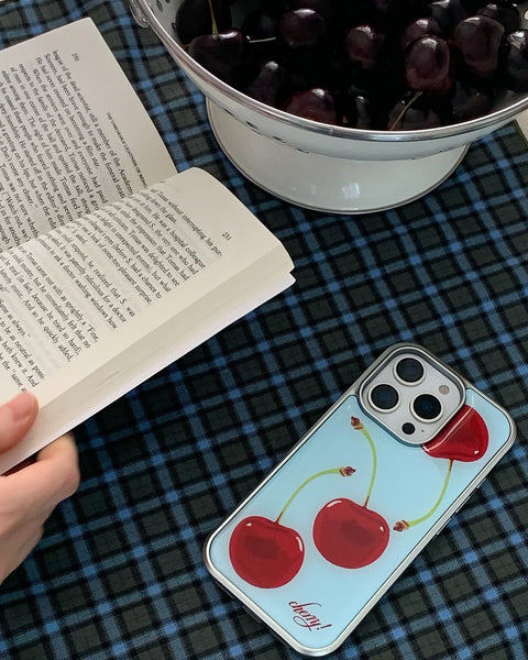 [aeeg] Cherry Silver Epoxy Case