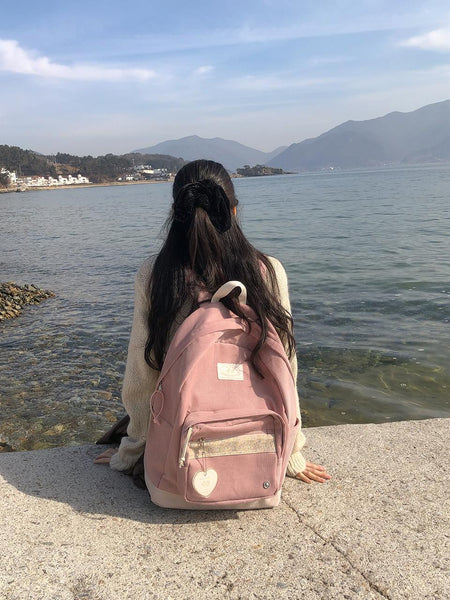 [ovuni] BON VOYAGE BACKPACK - MAUVE PINK