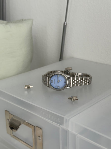 Oval Metal Watch 2Colour