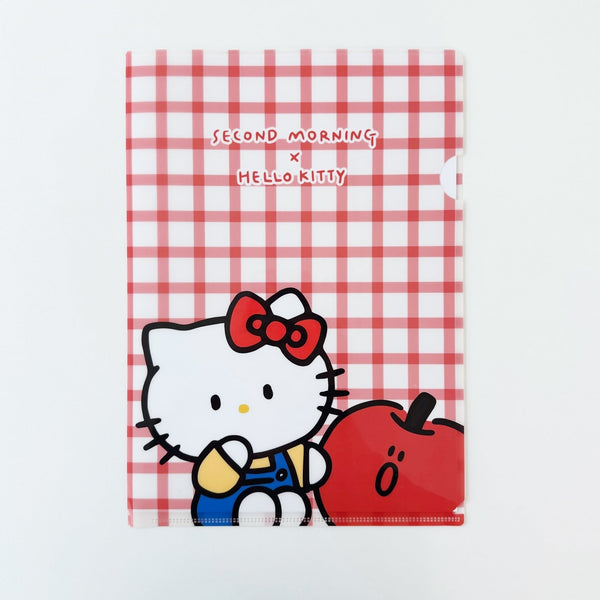 ♡ second morning × sanrio characters ♡ A4 Clear File Set