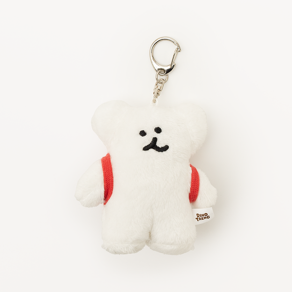 [Dinotaeng] Quokka in School Flat Fur Keyring (7Types)