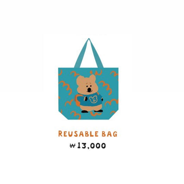 [Dinotaeng] Quokka in School Reusable Bag