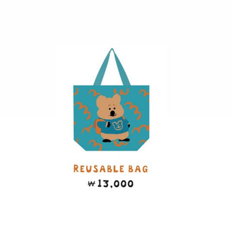 [Dinotaeng] Quokka in School Reusable Bag