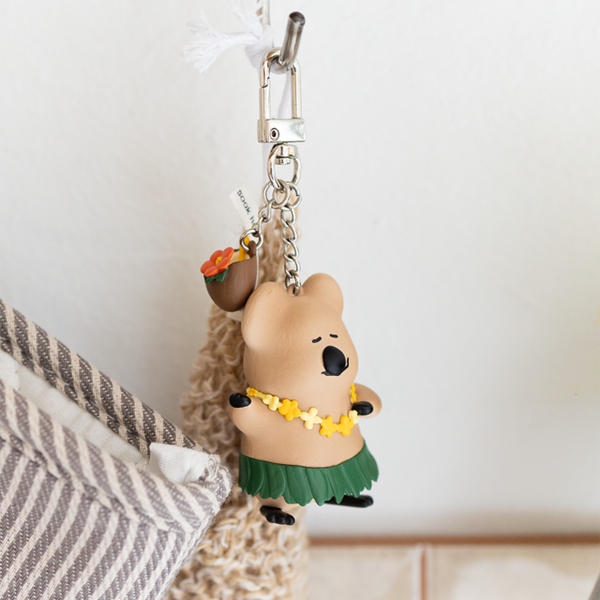[Dinotaeng] Tanning QUOK & BOBO Keychain