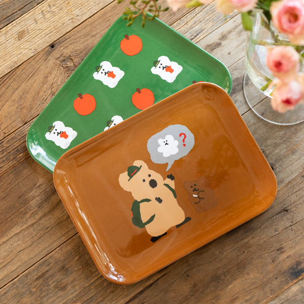 [Dinotaeng] Quokka & BOBO in the Woods Tray