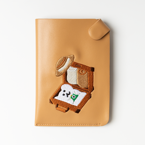 [Dinotaeng] Marsh Town Magnet Passport Cover